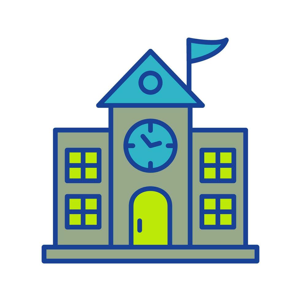 University Campus Vector Icon