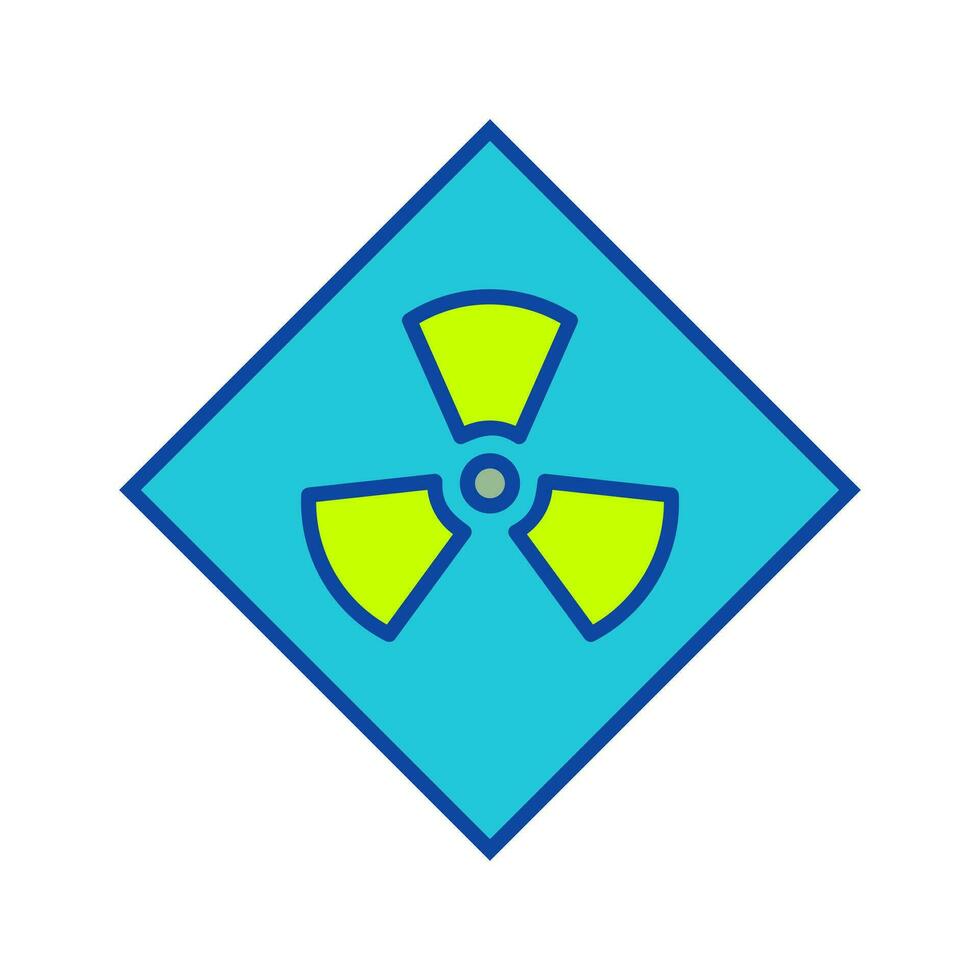 Radiation Vector Icon