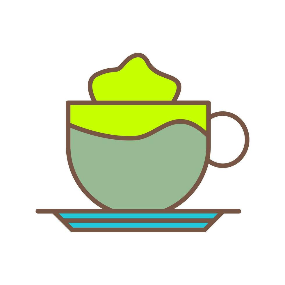 Latte Vector Icon