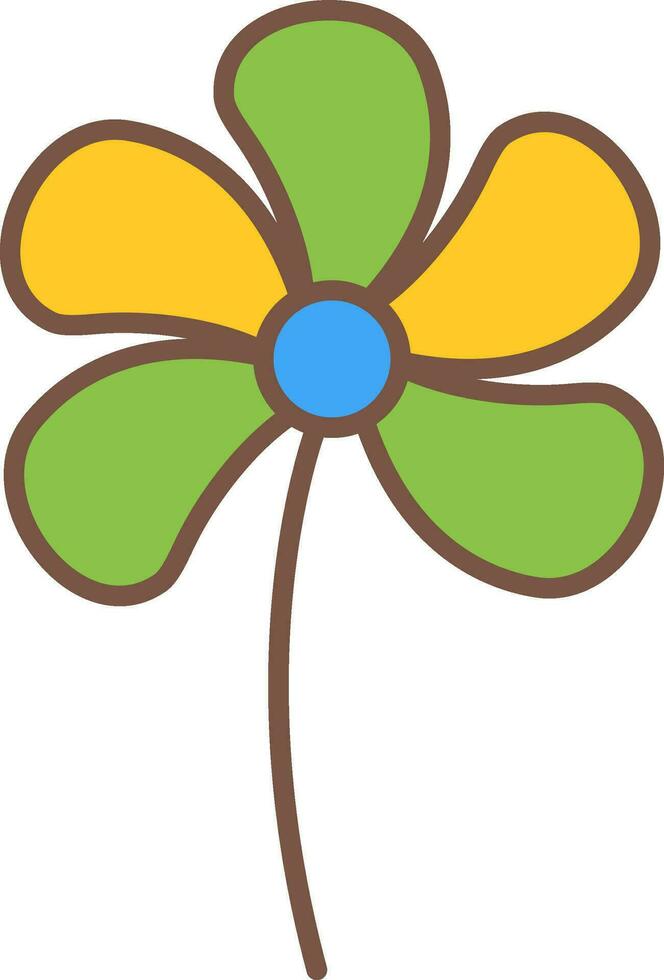 Small flowers Vector Icon