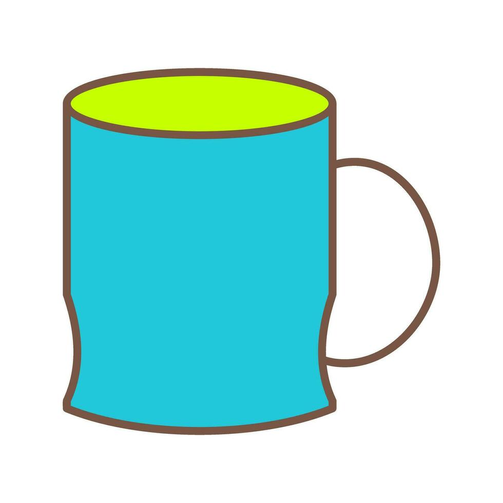 icono de vector de taza de café