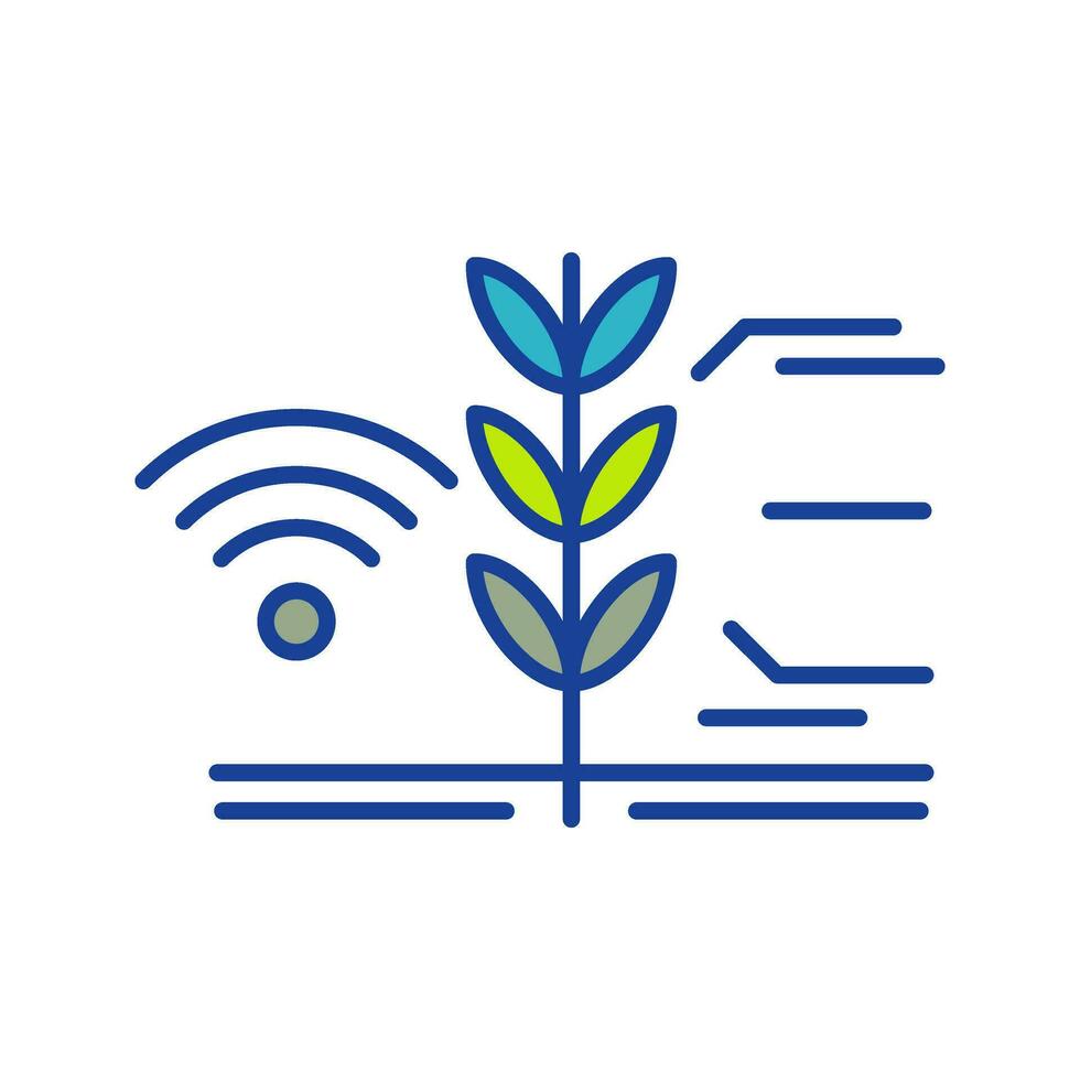 Smart Farm Vector Icon
