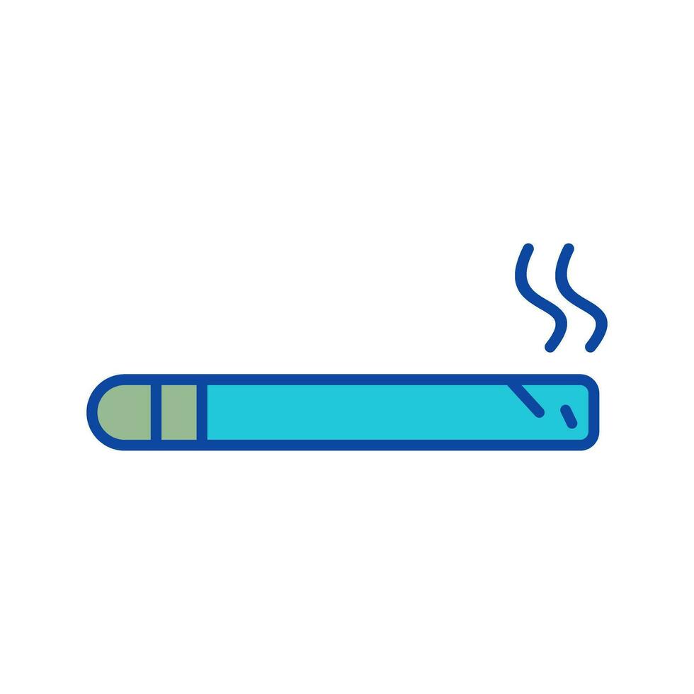 icono de vector de cigarro