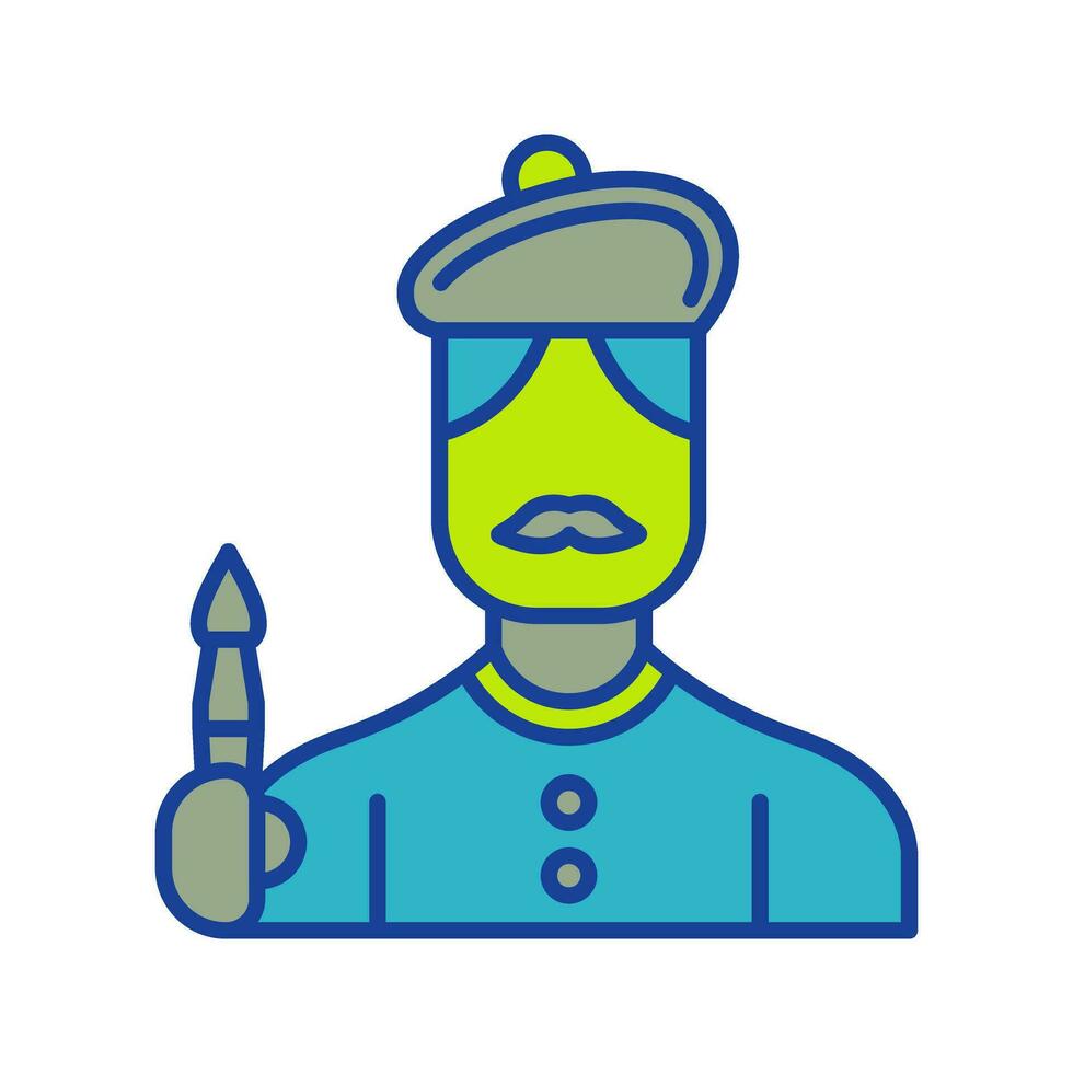 Artist Vector Icon