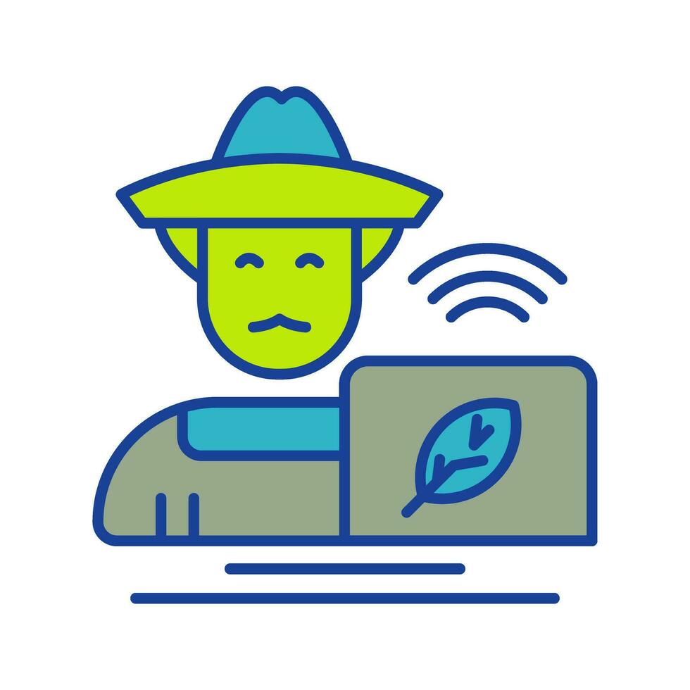 Farmer Vector Icon