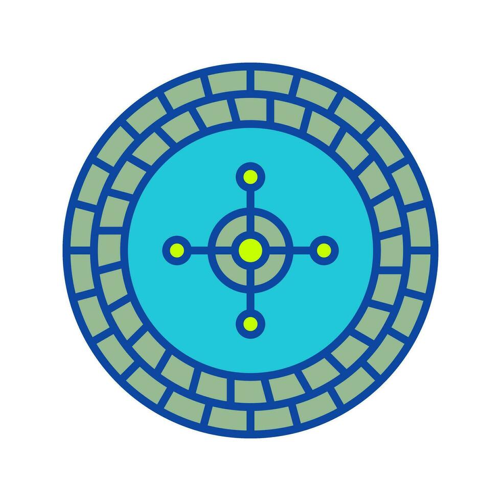 Roulette Vector Icon