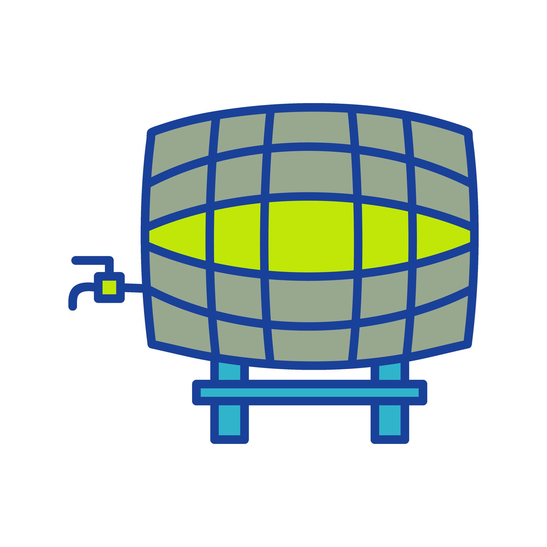 Barrel with Tap Vector Icon 31105018 Vector Art at Vecteezy