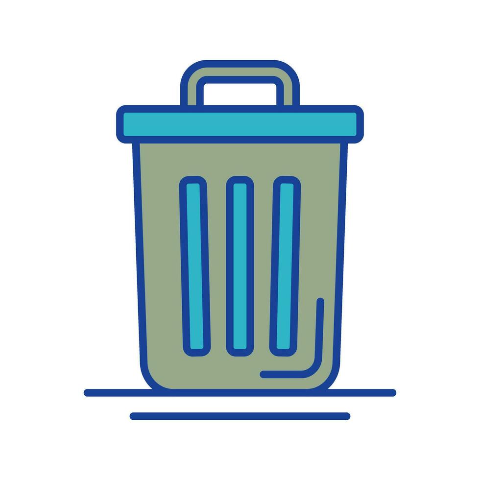 Trash Can Vector Icon