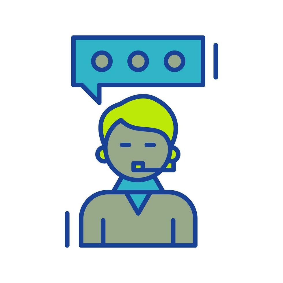 Client Service Vector Icon