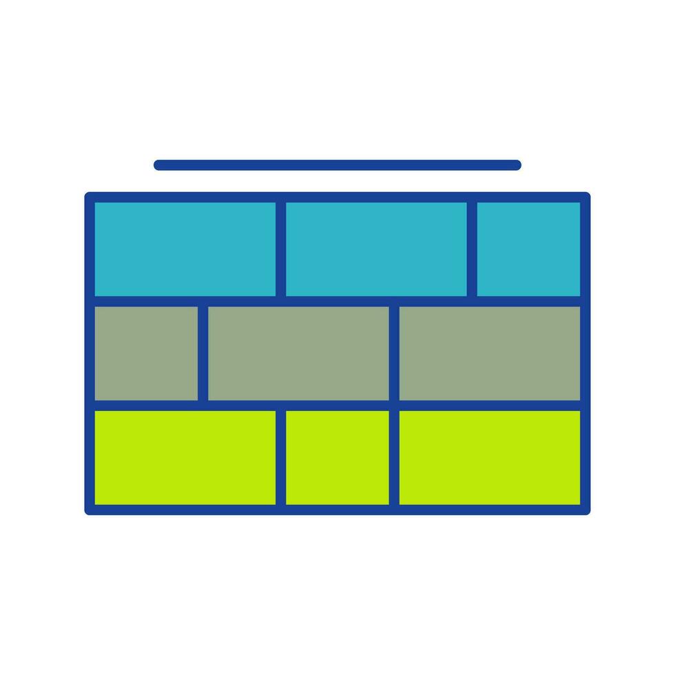 Brick wall Vector Icon