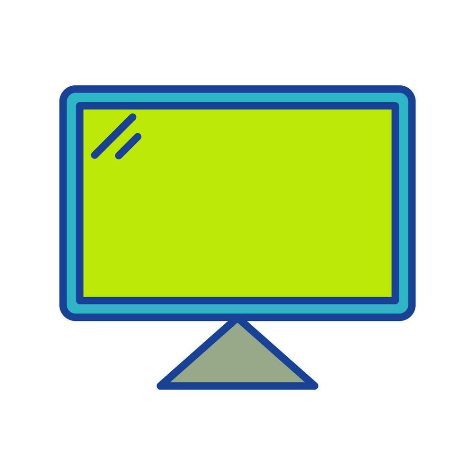 Computer Vector Icon