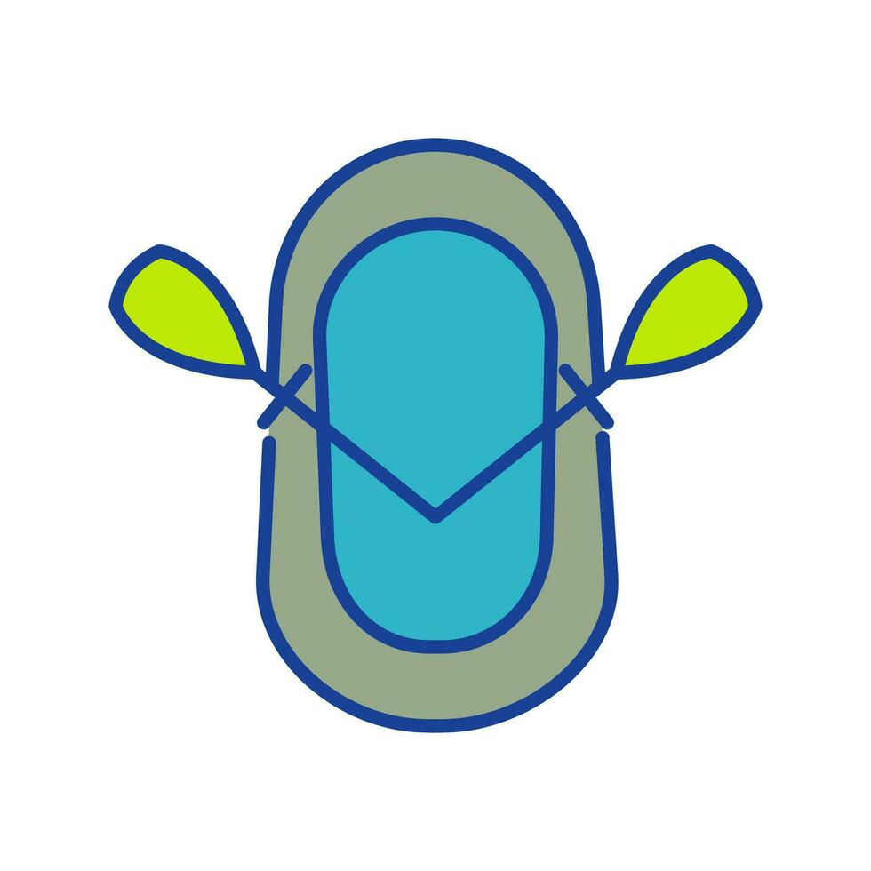Dinghy Vector Icon