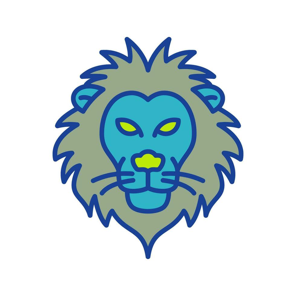 Lion Vector Icon