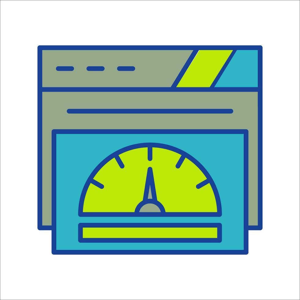 Speedometer Vector Icon