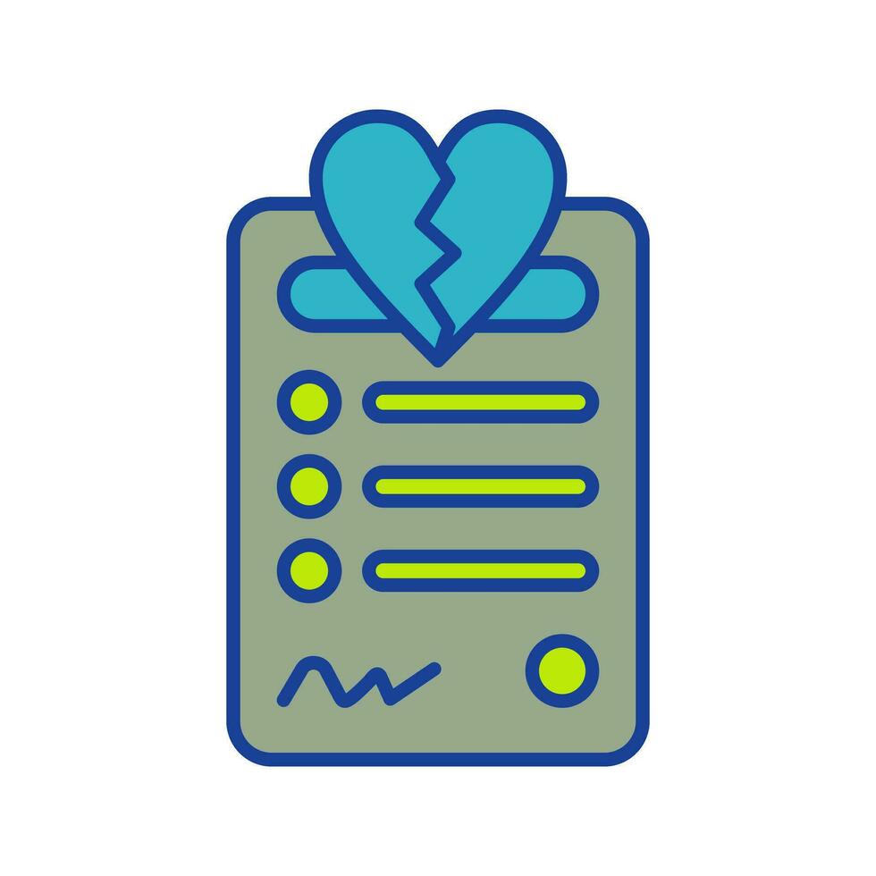 Divorce Vector Icon