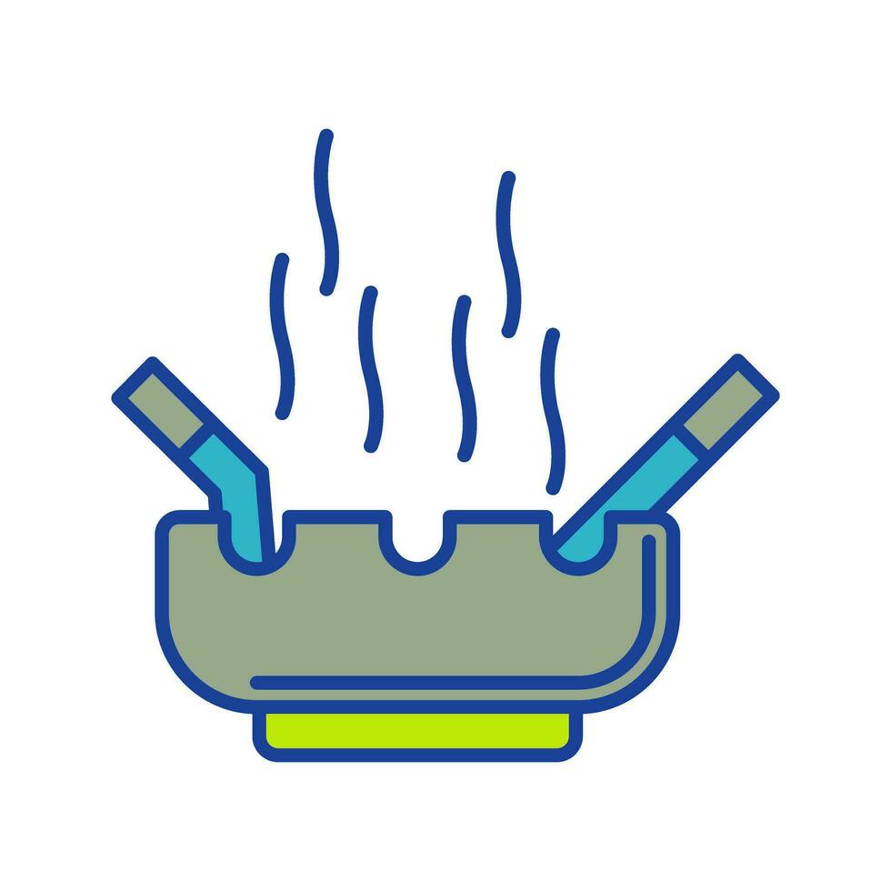 Ashtray Vector Icon