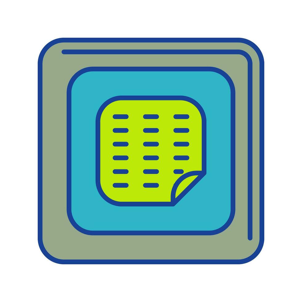 Nicotine Patch Vector Icon