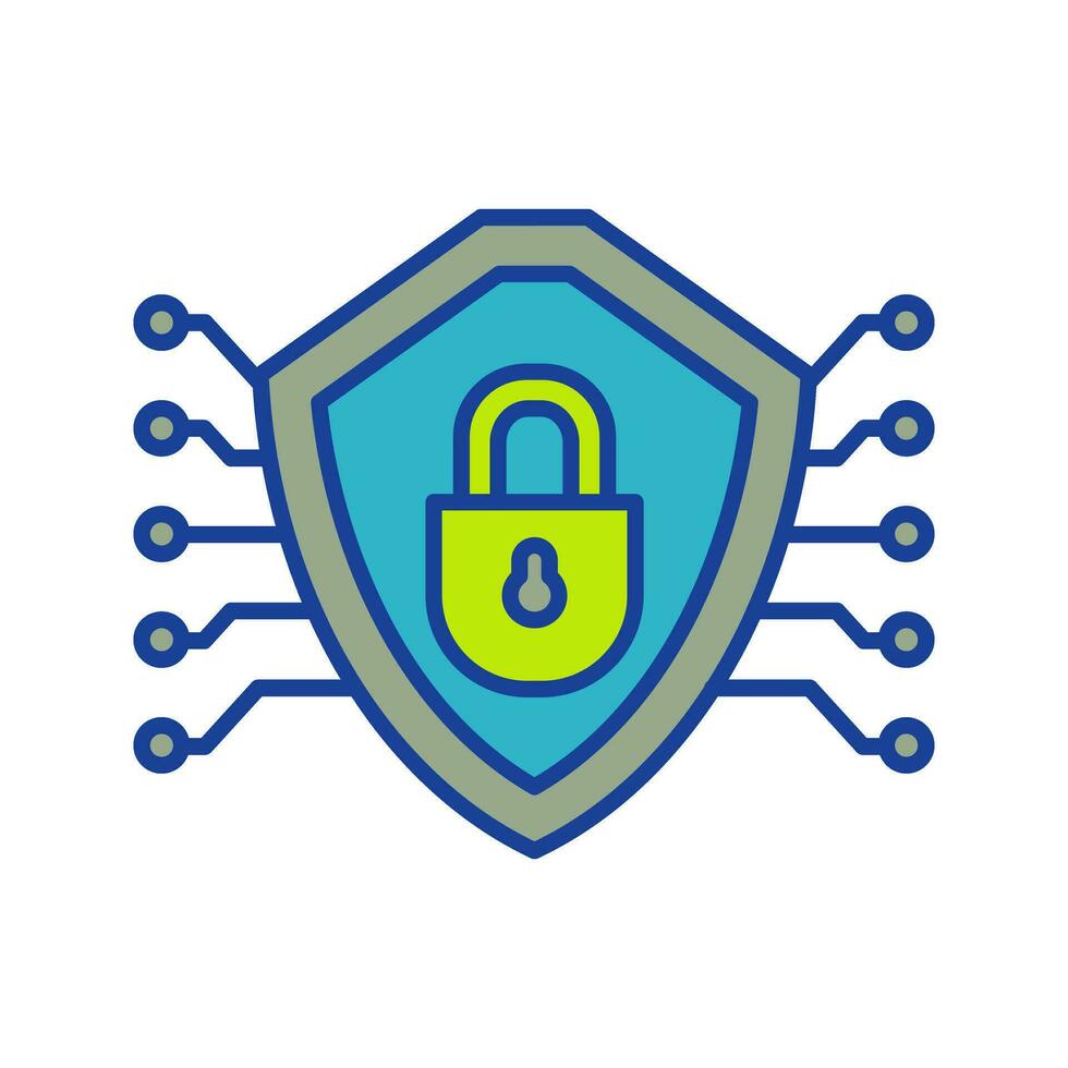 Cyber Security Vector Icon