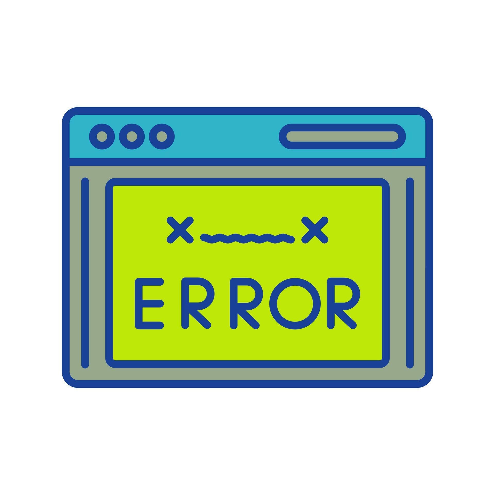 Error Code Vector Icon 31106262 Vector Art at Vecteezy