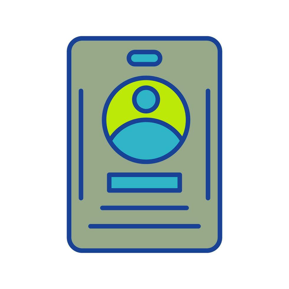 Office Card Vector Icon