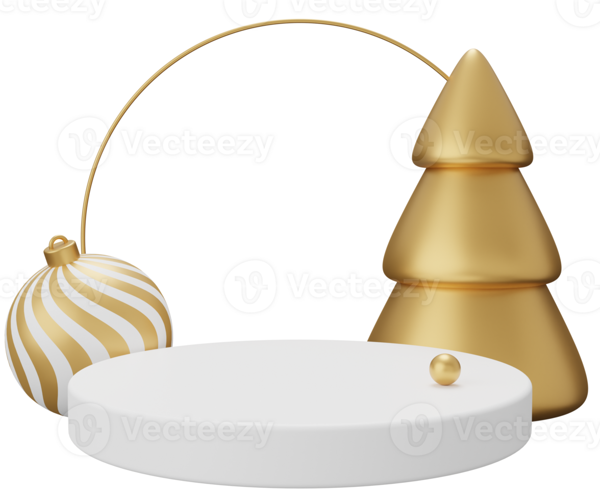 Christmas podium arch png