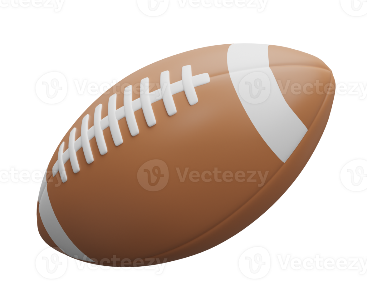 brown rugby ball sport equipment png
