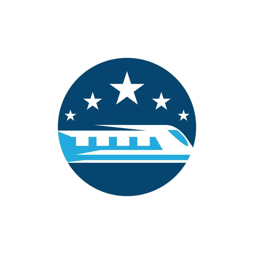 Fast Train icon Logo Vector Template