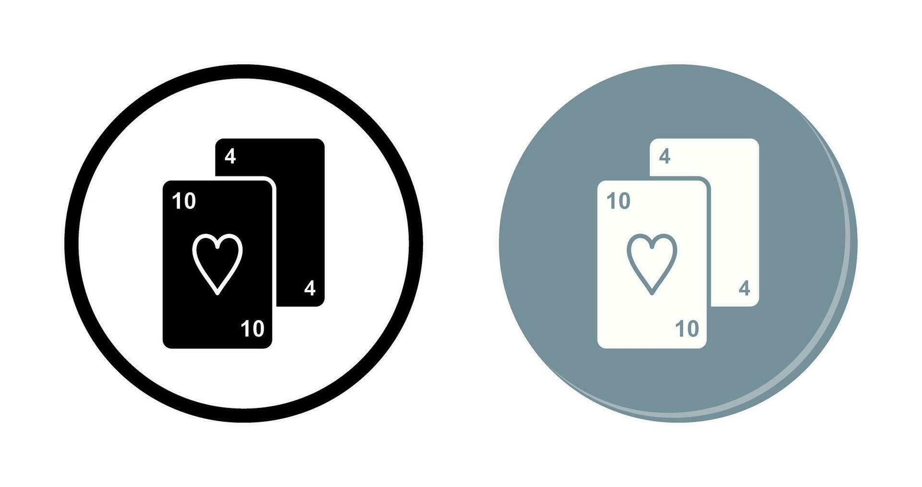 Playing Cards Vector Icon