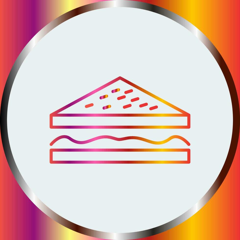 Unique Sandwich Vector Icon