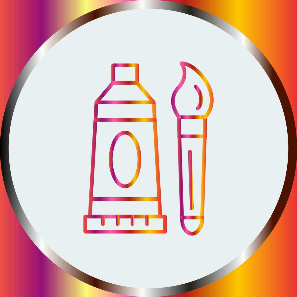 Oil Paint Vector Icon