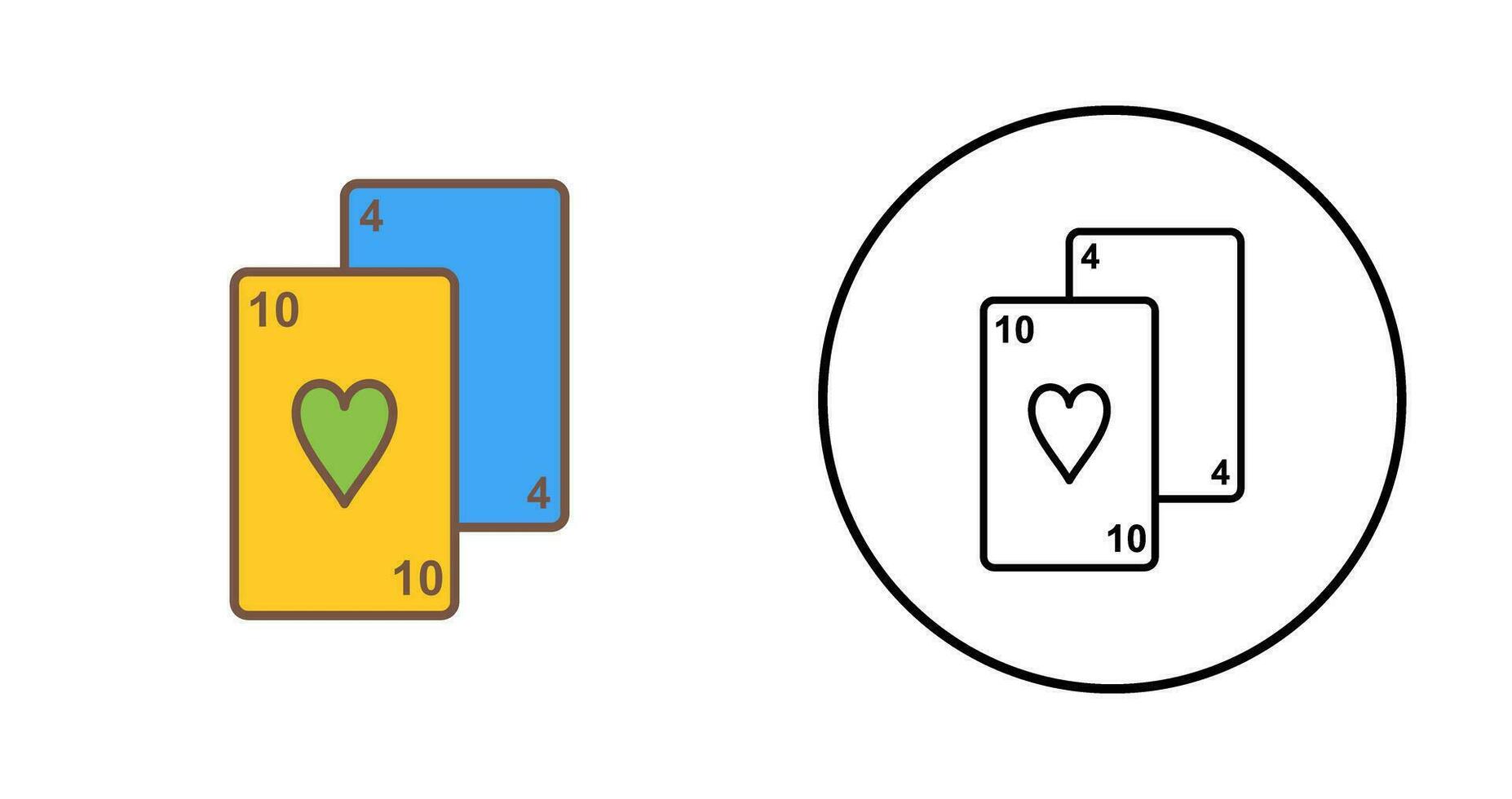 Playing Cards Vector Icon