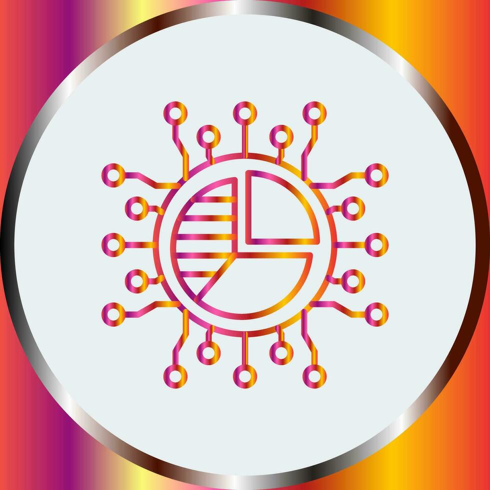 Pie Chart Vector Icon