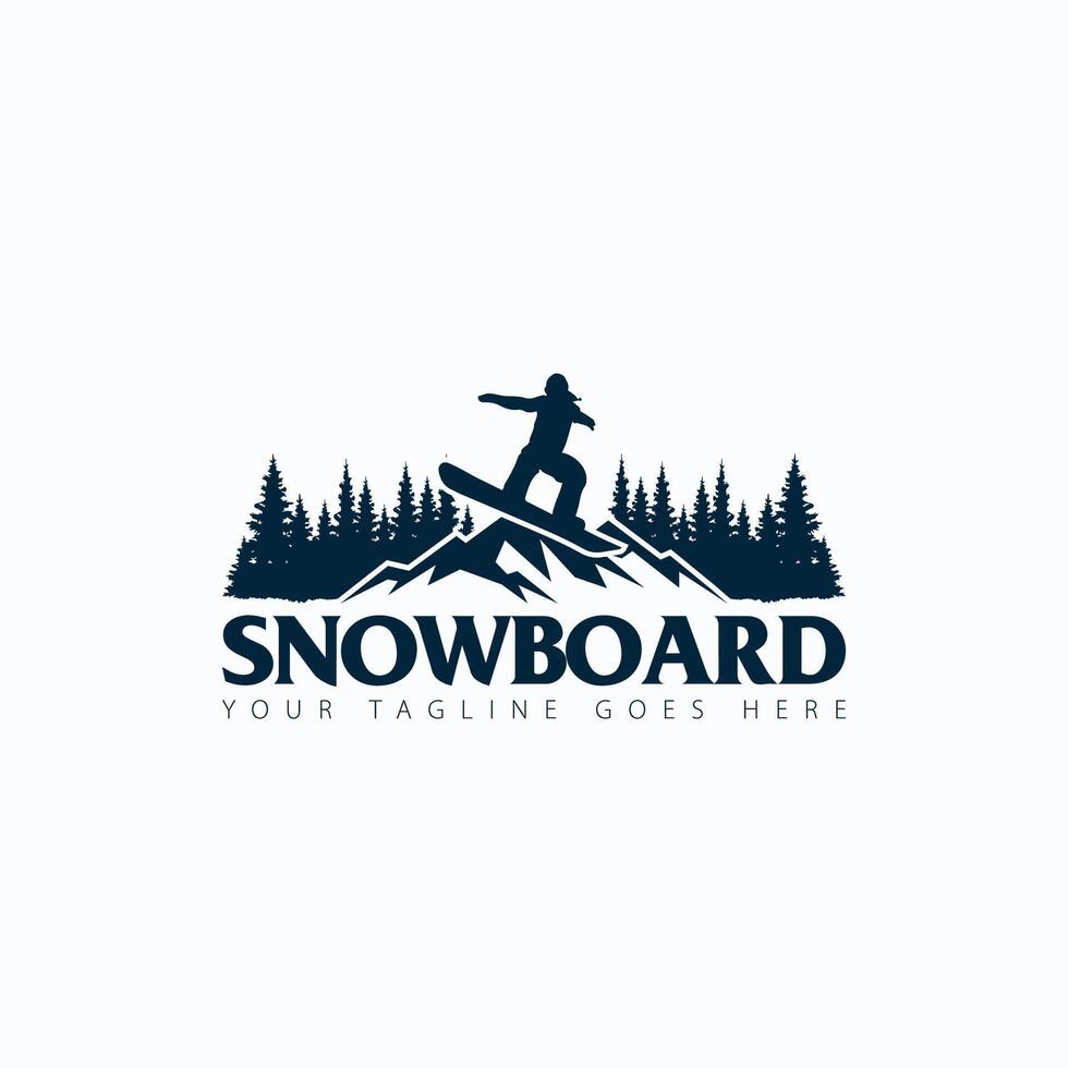 snowboard logo vector 31107533 Vector Art at Vecteezy