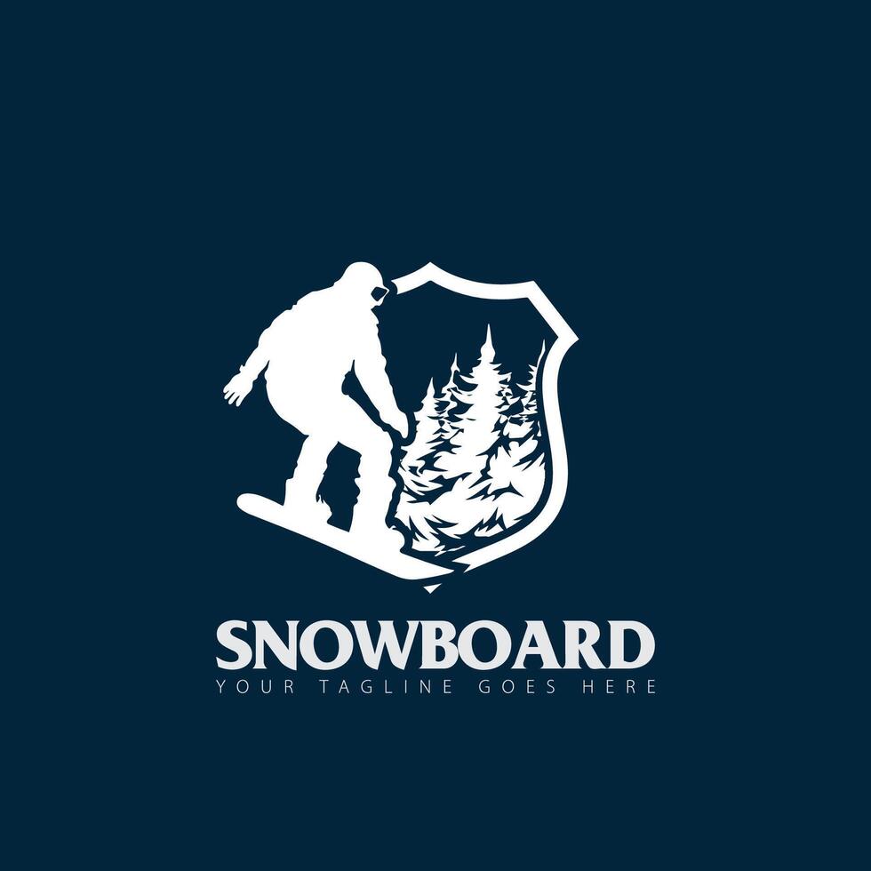 snowboard logo vector 31107544 Vector Art at Vecteezy