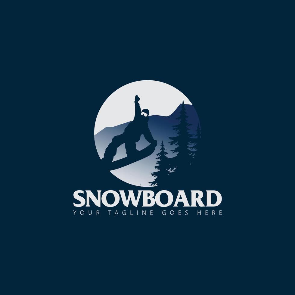 snowboard logo vector 31107661 Vector Art at Vecteezy