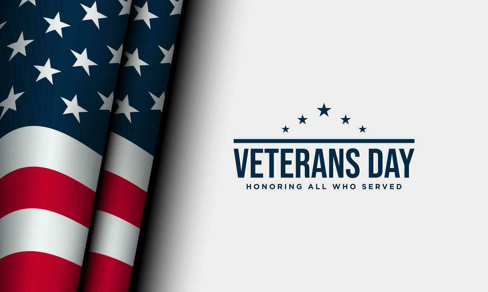 Veterans Day Background Design. vector