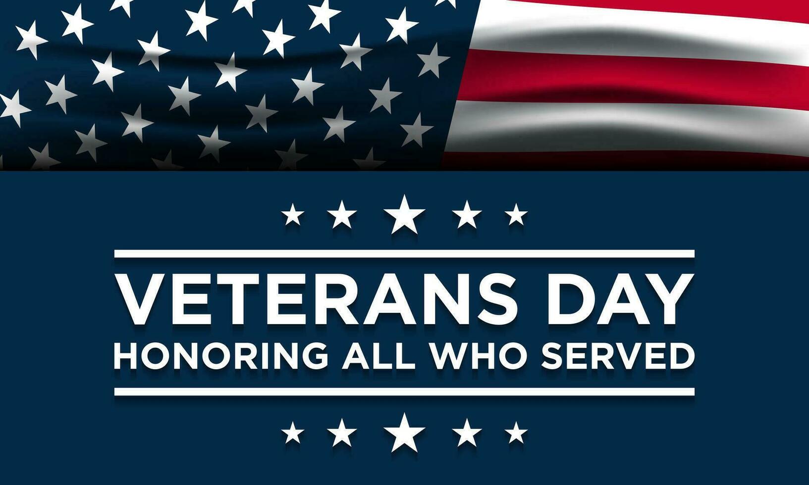 Veterans Day Background Design. vector