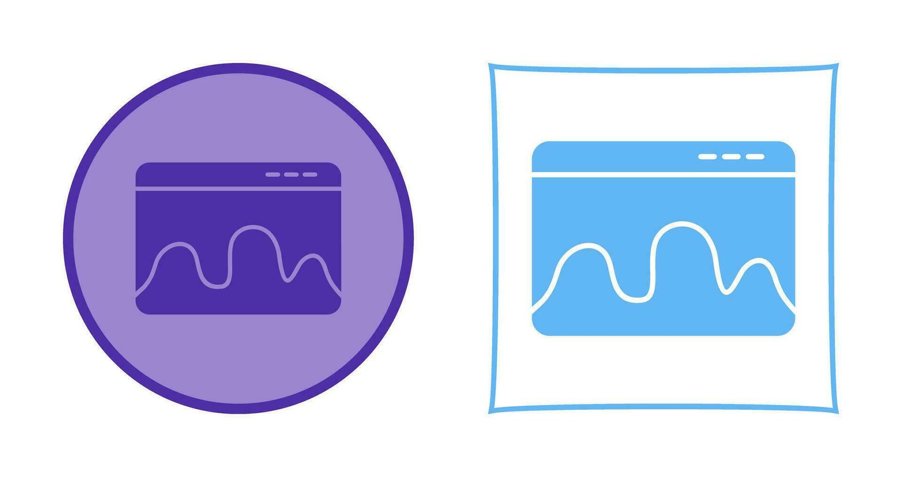 icono de vector de estadísticas de página web