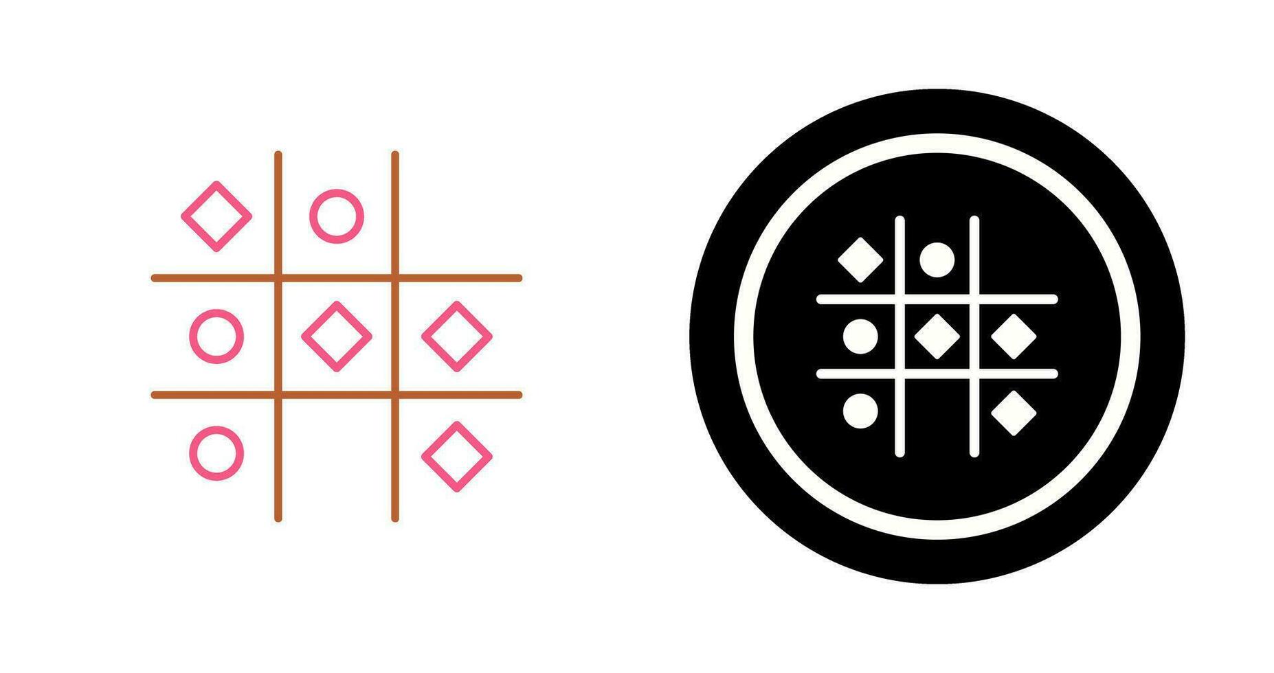 Tic Tac Toe Vector Icon