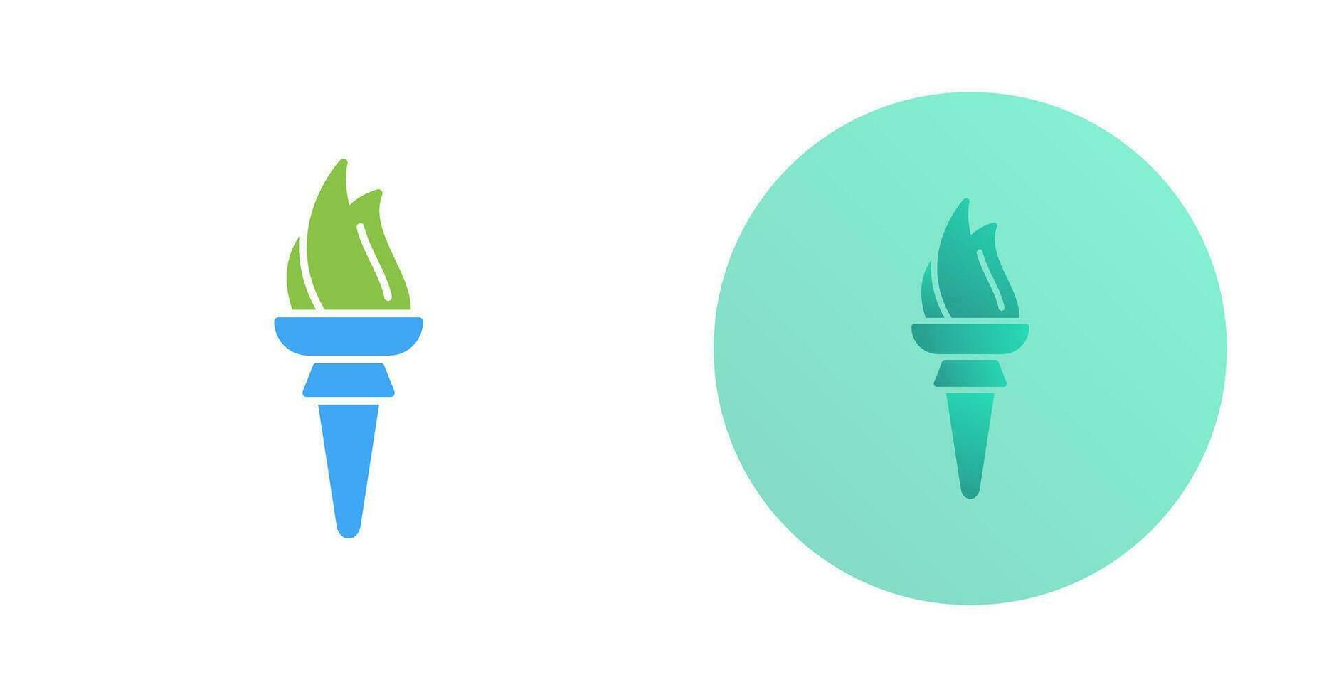 Torch Vector Icon