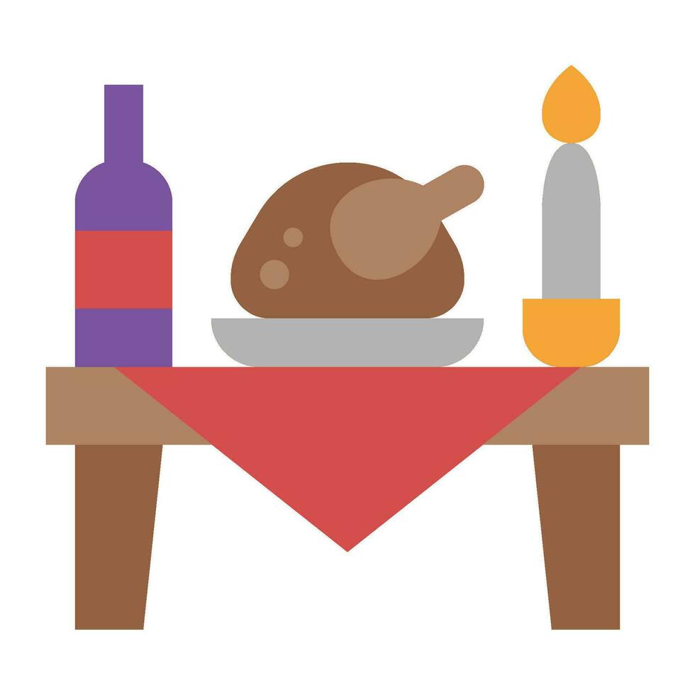 table flat icon,vector and illustration vector