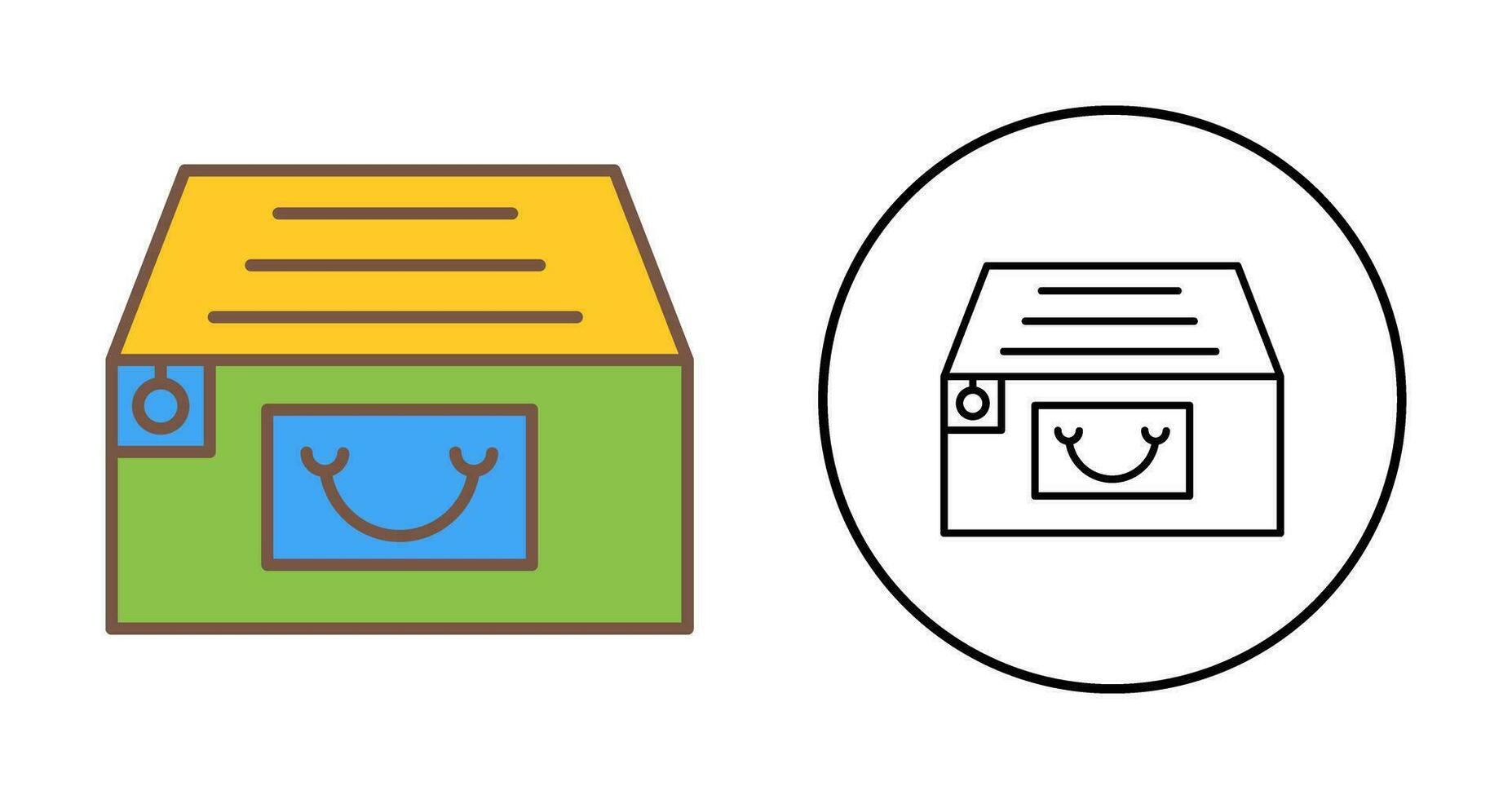 File Cabinet Vector Icon