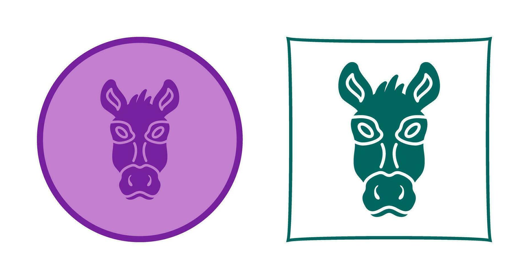 Donkey Vector Icon