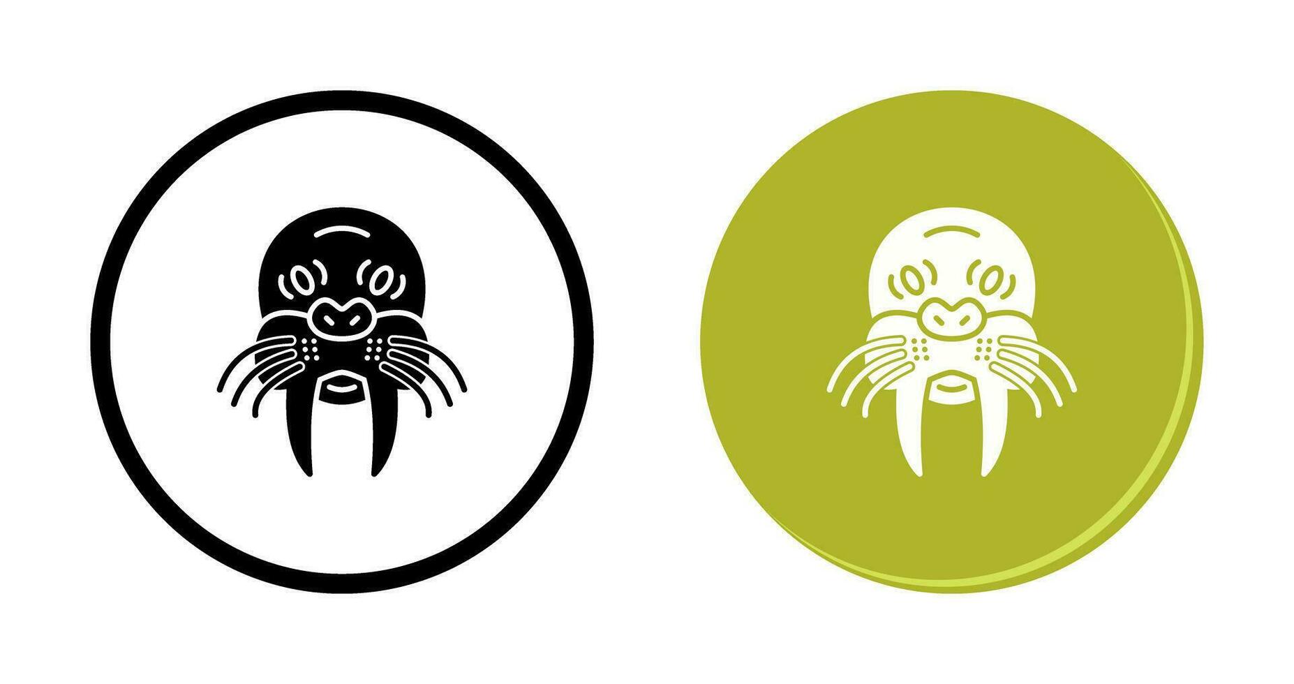 Walrus Vector Icon