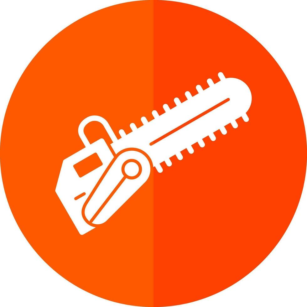 Chainsaw Vector Icon Design