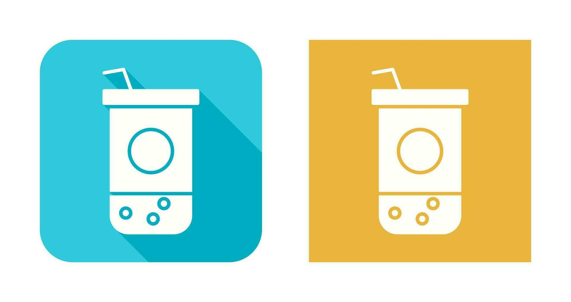 Chocolate Shake Vector Icon