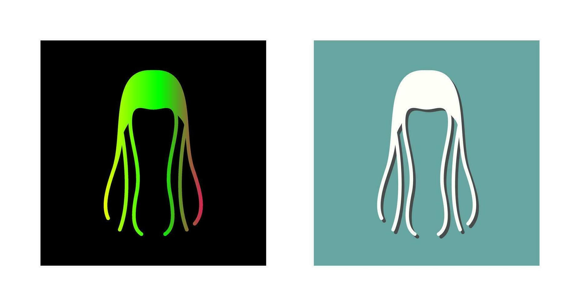 icono de vector de cabello