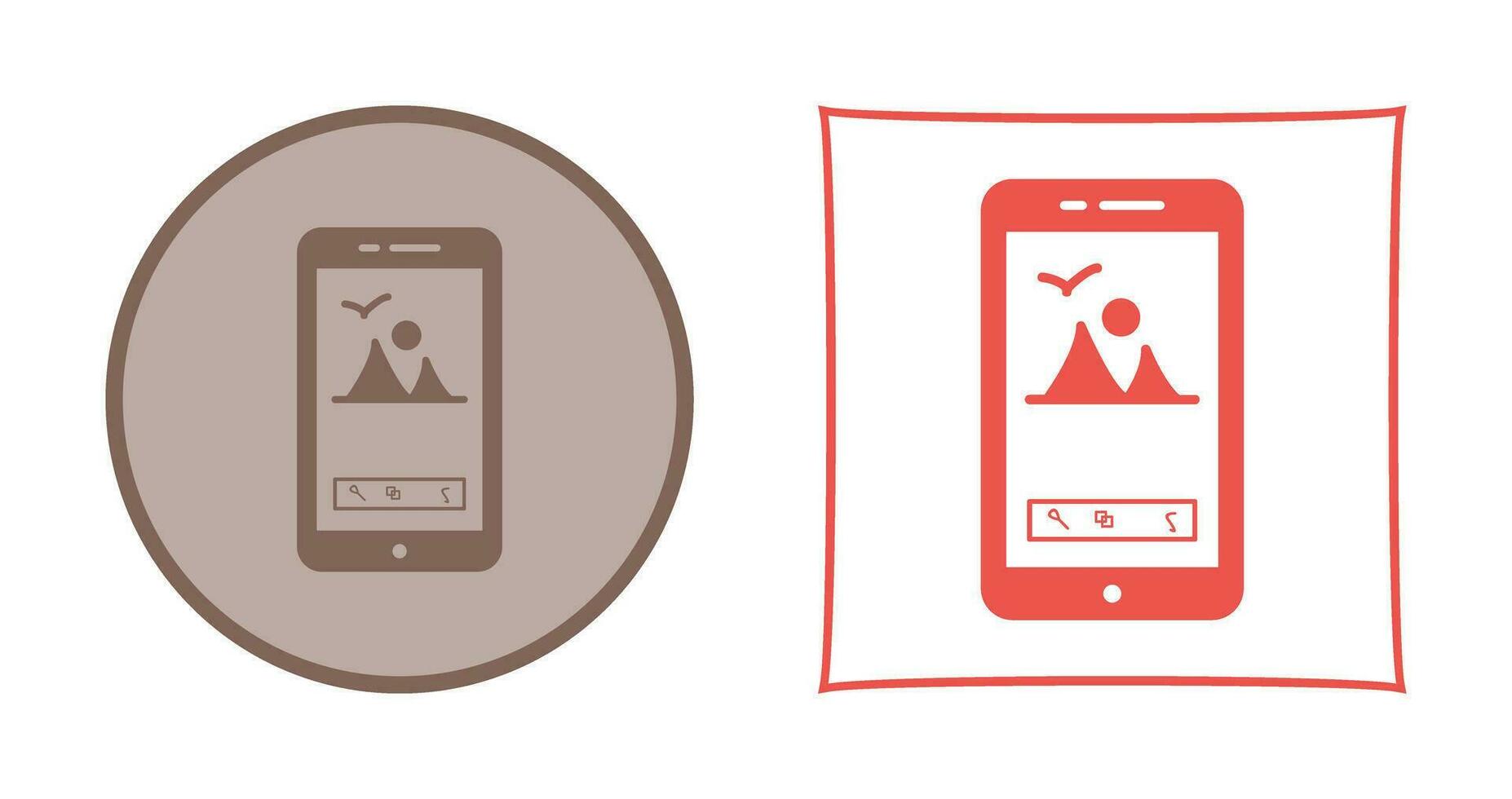 Unique Edit Picture Vector Icon