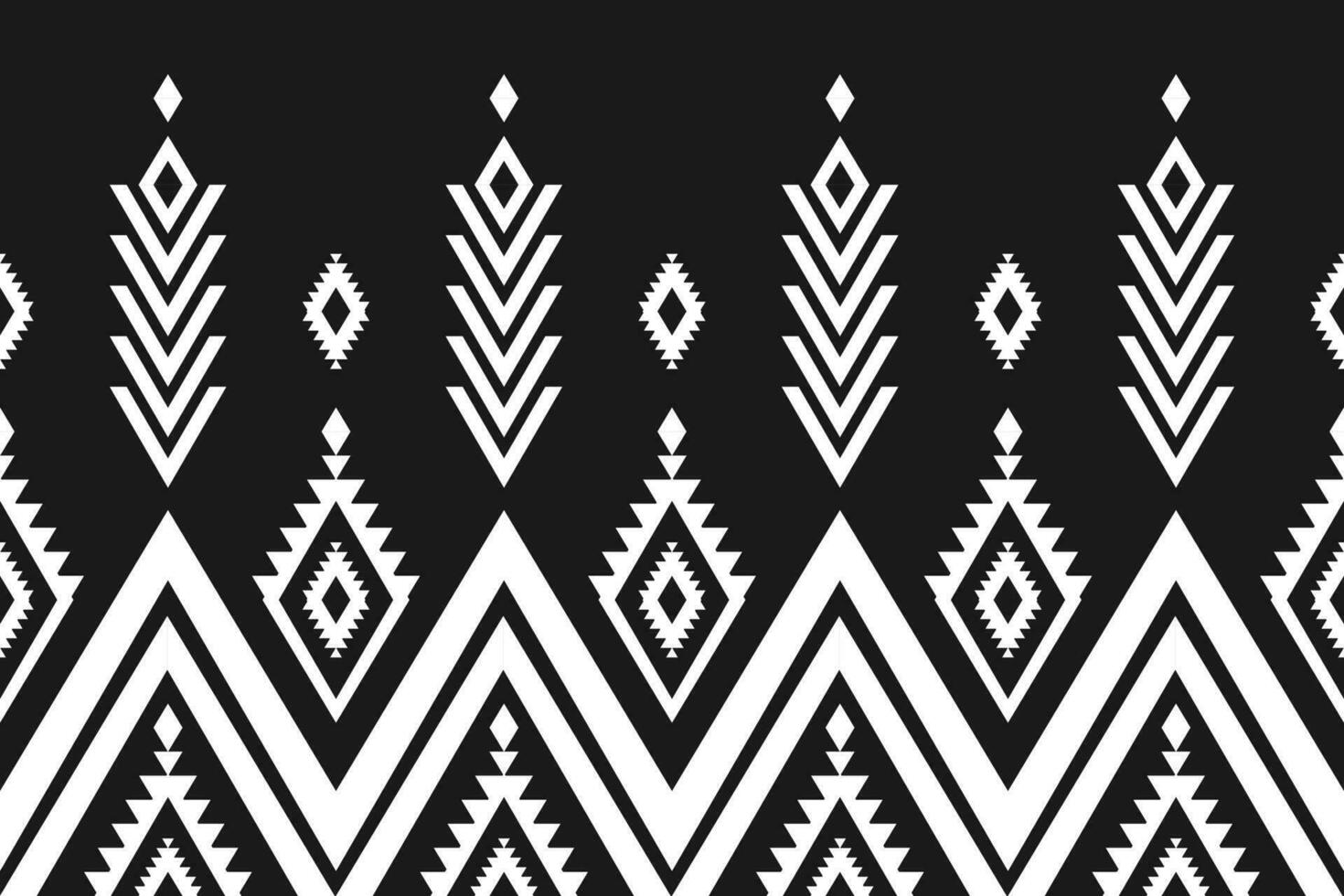 Geometric ethnic seamless pattern traditional. American, Mexican style. Aztec tribal ornament print. vector