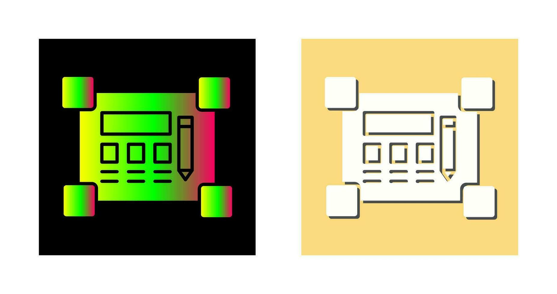Blueprint Vector Icon